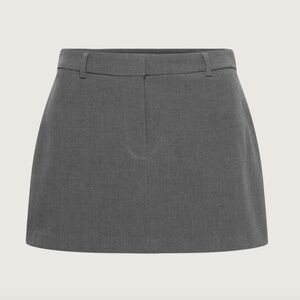 Grey Mini Skort